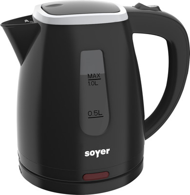 Soyer KE111 Super Series Electric Kettle(1 L, Black)