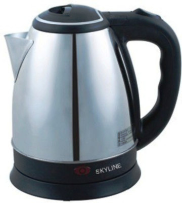 Skyline VTL5008 Electric Kettle(1.8 L, Black, Metal) available at flipkart for Rs.680