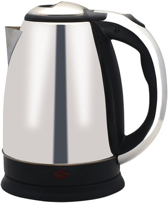 

Wonder World ® Hot Water Pot Portable Boiler Tea Coffee Warmer Heater 1.8 L - TR-1108 ANMOL Cordless Electric Kettle(1.7 L, Silver)