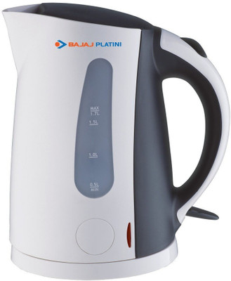 

Bajaj Platini PX 111K Electric Kettle(1.7 L, White)