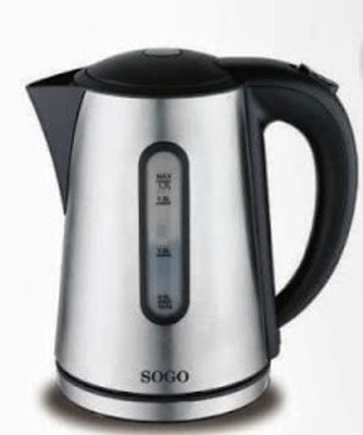 Sogo SS-5715 Electric Kettle(1.5 L, Black)