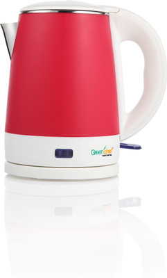 Greenchef 12X28GC Electric Kettle(1.2 L, Pink)