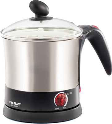 

Eveready KET504 Electric Kettle(1 L, Black)