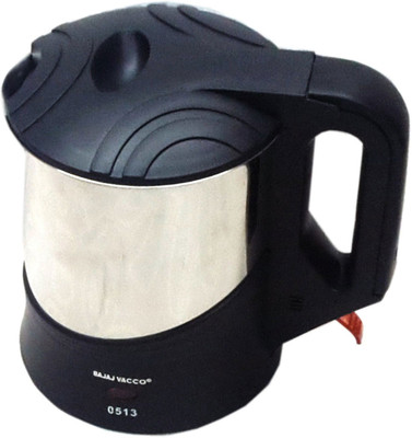 

Bajaj Vacco Hot Maxx K-05 Electric Kettle(1 L, Steel)