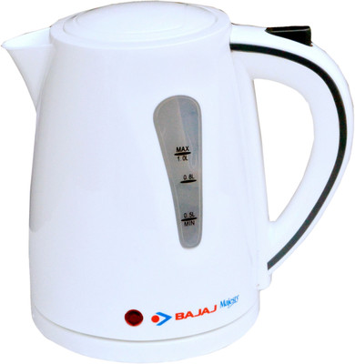 Bajaj New KTX 7 1L Cordless Electric Kettle(1 L, White) available at flipkart for Rs.1469