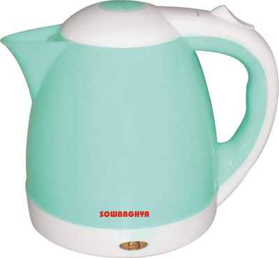 

Sowbaghya Sparkle Electric Kettle(1.5 L, Green)