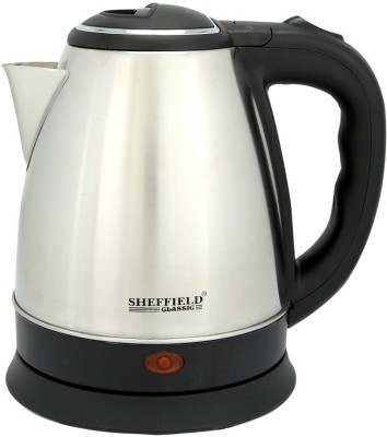 

Sheffield SH - 7007 Electric Kettle(1.5 L, Steel, Black)