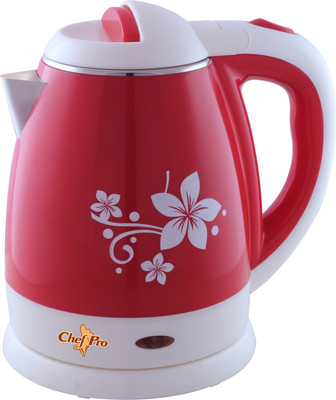 

Chef Pro Cool Touch Electric Kettle(1.2 L, Red, White)