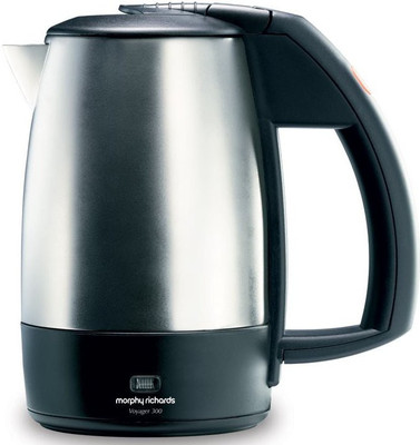 

Morphy Richards Voyager 300 Electric Kettle(0.5 L, Steel black)
