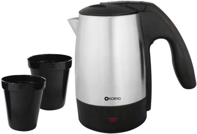 

Koryo KEK 500T Electric Kettle(0.5 L, Silver)