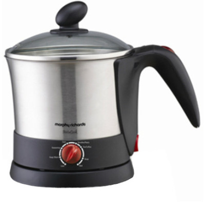 

Morphy Richards Insta Cook Electric Kettle(1 L, Steel Black)