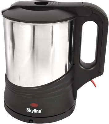 Skyline VTL-5005 Electric Kettle(1.2 L, BLACKIISILVER) available at flipkart for Rs.748