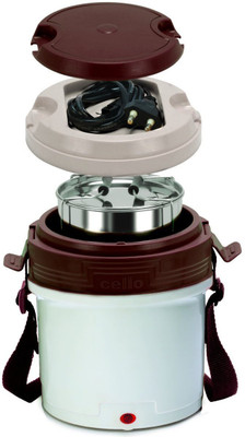 

Cello 750 ml 3 Compartments(Conduction Heat Lunch Box)