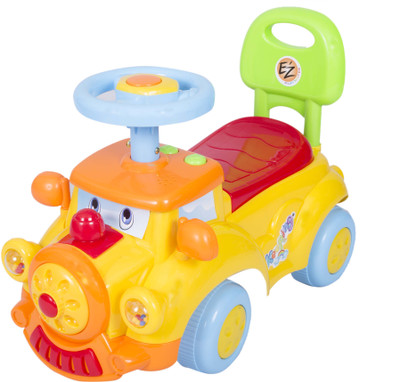 

Ez' Playmates Baby Ride On Dream Yellow Car Ride On