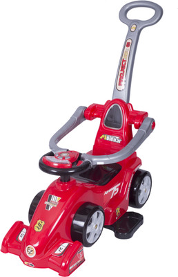 

Ez' Playmates Baby Ride On Formula With Navigator Red Car Ride On