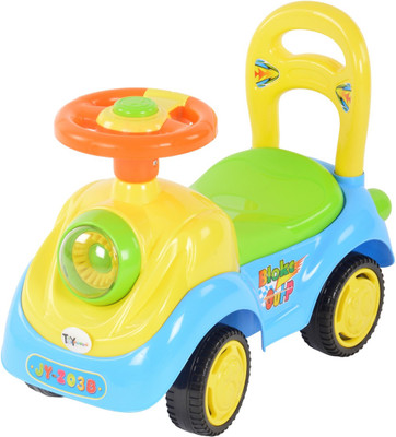 

Toyhouse Simple Ride-On Push Car Battery Operated Ride On(Blue)