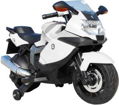 

Toyhouse Superbike Rechargeable Bike Battery Operated Ride On(White)
