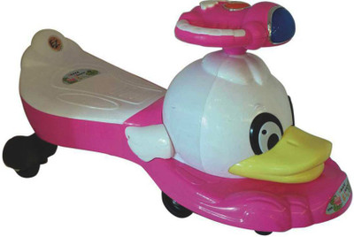 Ez' Playmates Magic Duck Pink Car Ride On