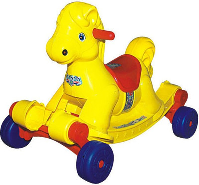 

Panda Cart Ride On, Yellow red