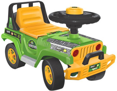 

Toyzone Ben10 Safari Jeep Ride On, Multicolor