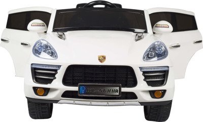 

Toyhouse Turbo SUV 12V 2.4G Rechargeable Car Ride On(White)