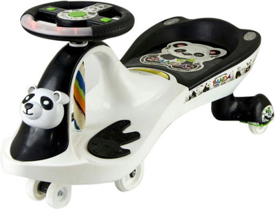 

DealBindaas Panda Magic Swing Car Car Ride On, Black;white