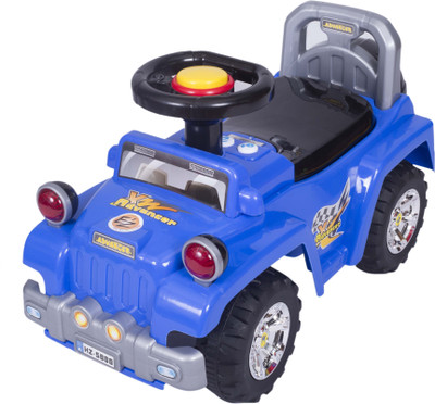 

Ez' Playmates Baby Ride On Cooper Car Yellow Car Ride On(Blue)