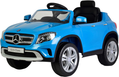 

Toy House Mercedes-Benz GLA Rechargeable Car Battery Operated Ride On(Blue), Multicolor