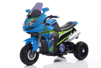 

Toyhouse Racer sport Rechargeable Bike Battery Operated Ride On(Blue)