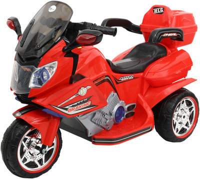 

Toyhouse Remote Ride On Bike Battery Operated Ride On(Red), Multicolor