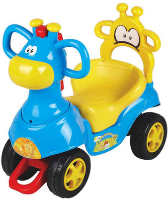 

Ez' Playmates Baby Ride On Giraffe Blue Car Ride On