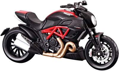 

Maisto Ducati Diavel Carbon 1/18 Toy Bike Model(Black & Red)