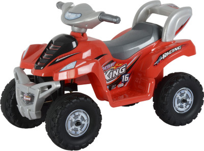 

Toyhouse Desert King Small ATV Bike 6V Rechargeable Bike Ride On, Red