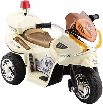 

Toyhouse Mini Motorcycle Rechargeable Car Battery Operated Ride On(Beige), Multicolor