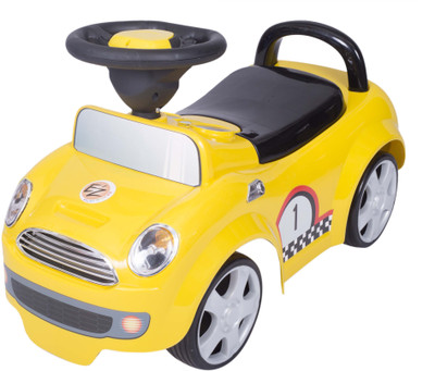 

Ez' Playmates Baby Ride On Cooper Car Jeep Ride On(Yellow)