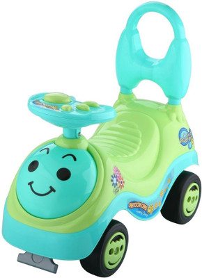 

Webby Car Non Battery Operated Ride On(Green)