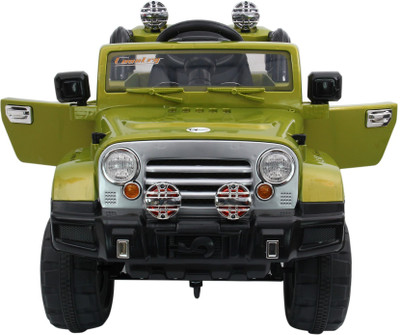 

Toyhouse SUV Jeep 6V Rechargeable Jeep Battery Operated Ride On(Green), Multicolor