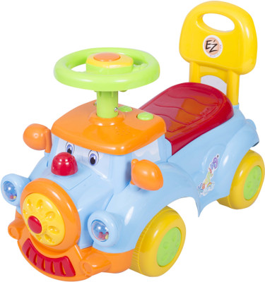 

Ez' Playmates Baby Ride On Dream Car Blue Jeep Ride On(Blue)