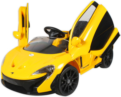 

Toyhouse Officially licensed McLaren P1 12V Rechargeable Car Battery Operated Ride On(Yellow), Multicolor