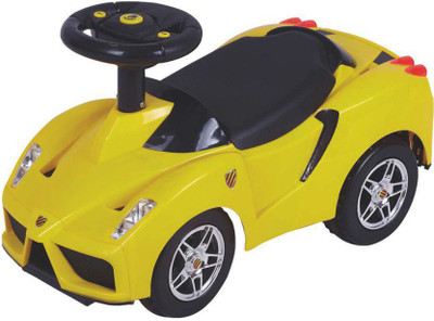 Ez' Playmates Baby Ride On Sports Yellow Car Ride On