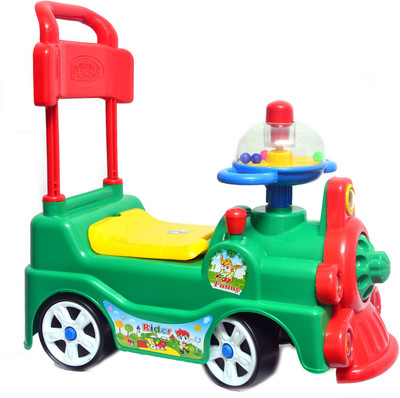 

KKD (Kids Zone) Funny Loco Rider Car Ride On, Multicolor