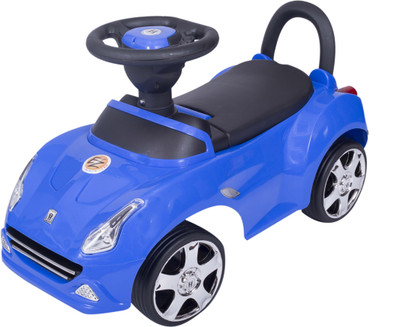 

Ez' Playmates Baby On Sedan Blue Car Ride On