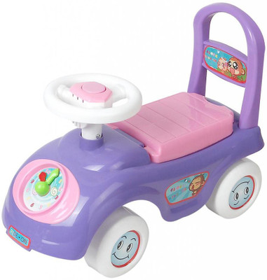

Ez' Playmates Baby Ride On Time Violet Car Ride On
