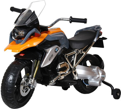 

Toyhouse Officially Licensed BMW R1200GS Motorcycle Rechargeable Bike Battery Operated Ride On(Orange), Multicolor