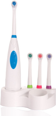 

Shrih Power Brush Family Pack Electric Toothbrush(Blue-White)