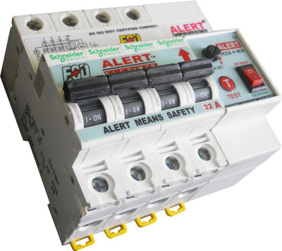 

Alert AE+MC32A-HV4(POLE)ELCB+MCB AE+MC32A-HV4PL MCB(4)