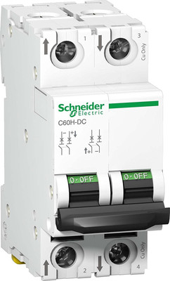 Schneider 32A Two Pole DC A9N61535 MCB(2)