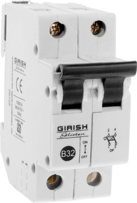 

GIRISH Glisten 32 Amp DP MCB(2)