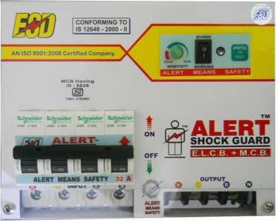 Alert ELCB+MCB_32 AE+MR32A4(POLE) MCB(4)