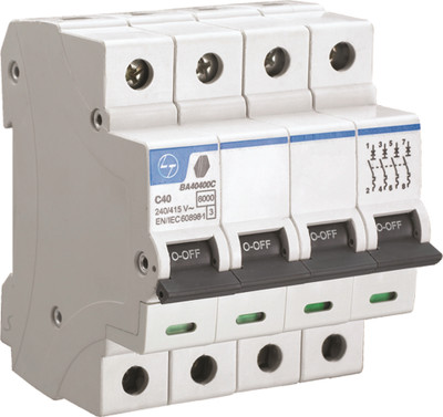 

L&T Tripper, FP, 25A, C-Curve BA40250C MCB(4)